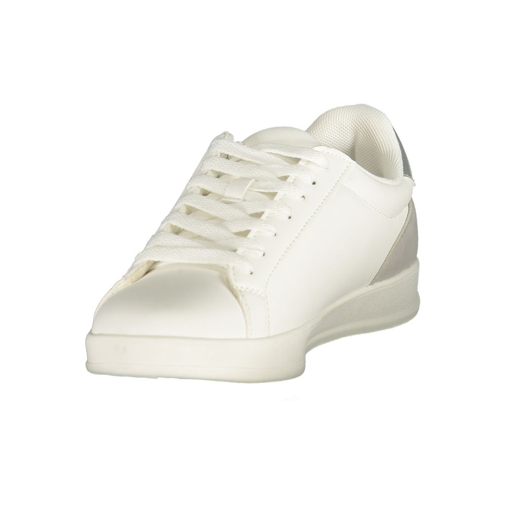 U.S. POLO ASSN. "Weiße Damen-Sneaker aus Polyurethan"