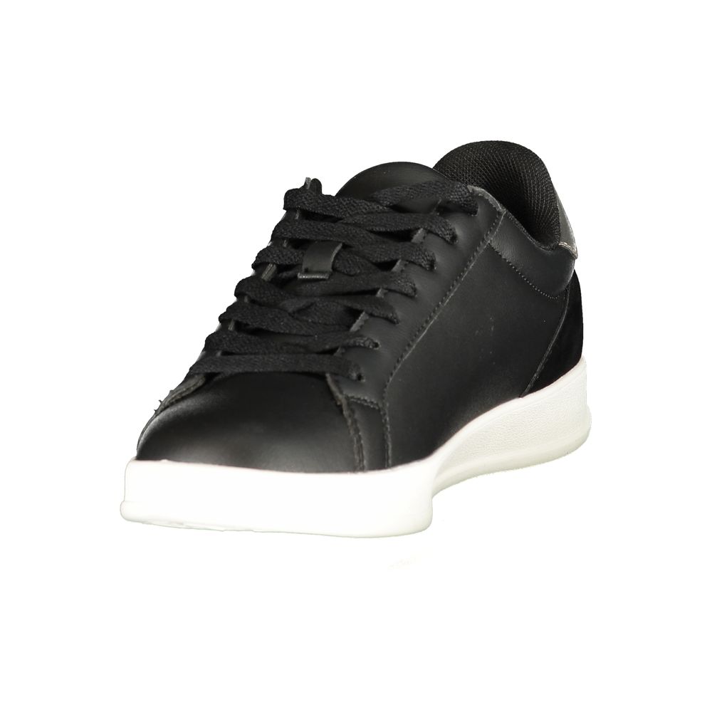 U.S. POLO ASSN. Schwarzer Damen-Sneaker aus Polyurethan