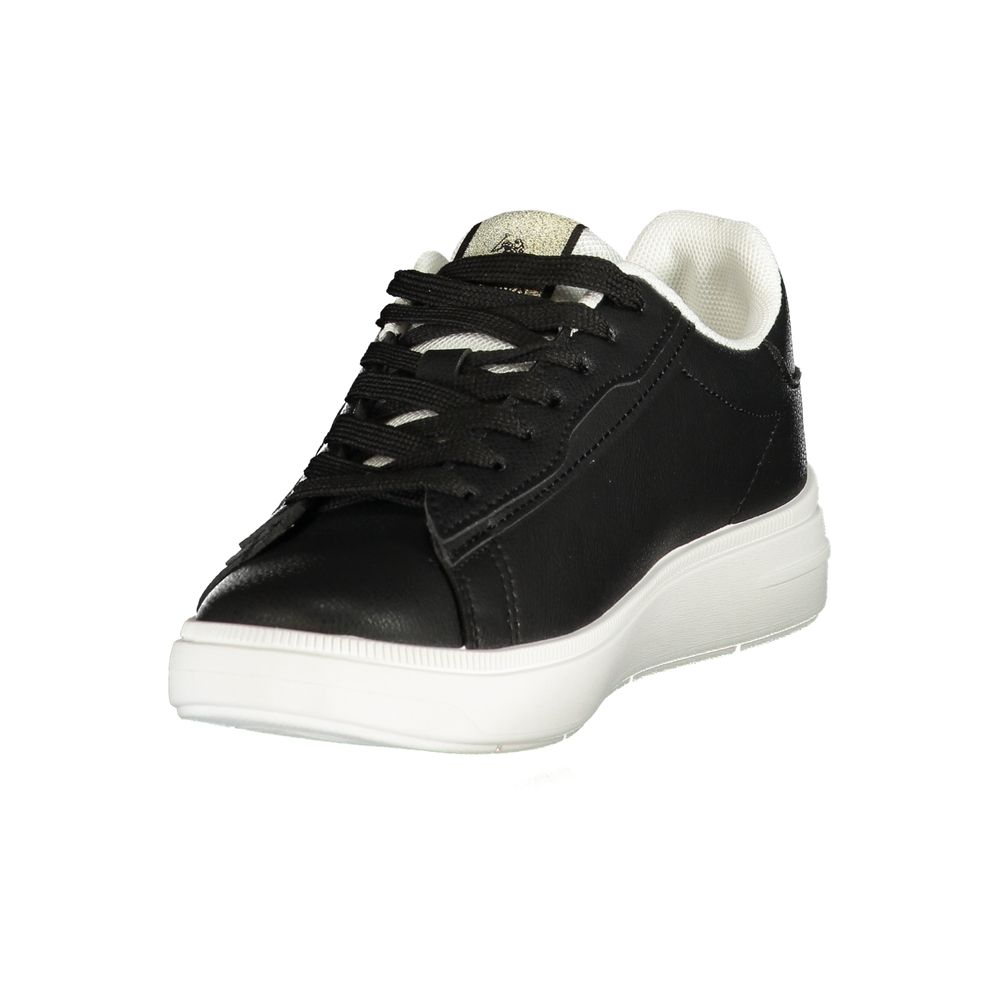 U.S. POLO ASSN. Nero Damen-Sneaker aus Polyurethan