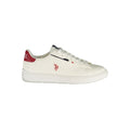 U.S. POLO ASSN. Herren-Sneaker aus weißem Polyurethan
