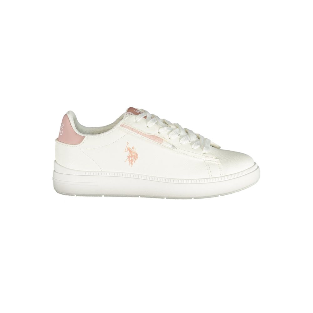 U.S. POLO ASSN. Weiße Sneaker aus Polyester