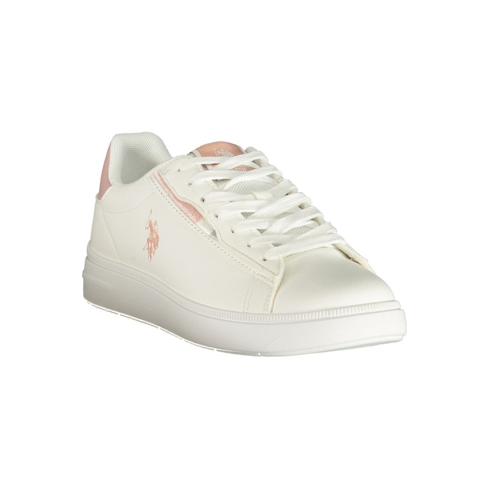 U.S. POLO ASSN. Weiße Sneaker aus Polyester