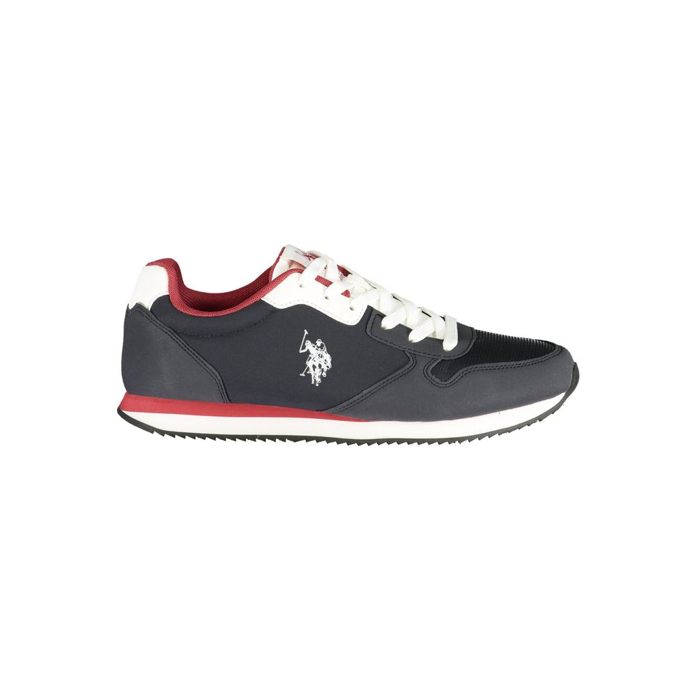 U.S. POLO ASSN. Blauer Sneaker aus Polyurethan für Herren