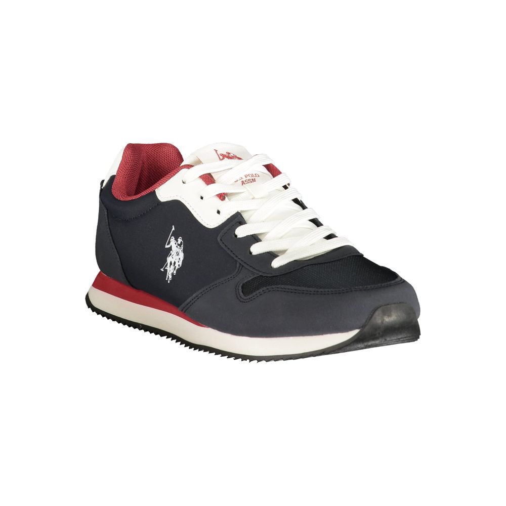 U.S. POLO ASSN. Blauer Sneaker aus Polyurethan für Herren