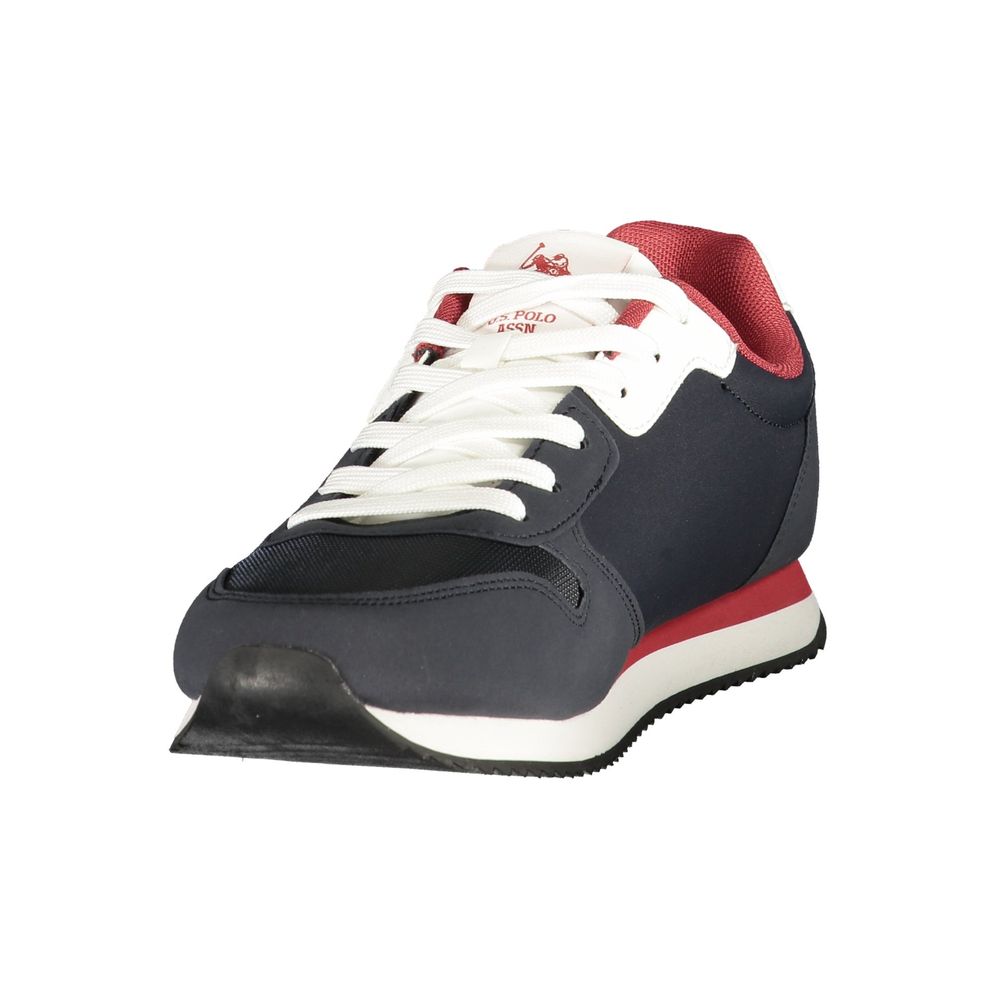 U.S. POLO ASSN. Blauer Sneaker aus Polyurethan für Herren