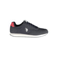 U.S. POLO ASSN. Blauer Sneaker aus Polyurethan für Herren