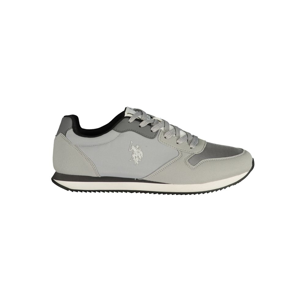U.S. POLO ASSN. Herren-Sneaker aus dunkelgrauem Polyurethan
