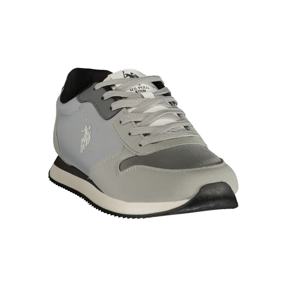 U.S. POLO ASSN. Herren-Sneaker aus dunkelgrauem Polyurethan