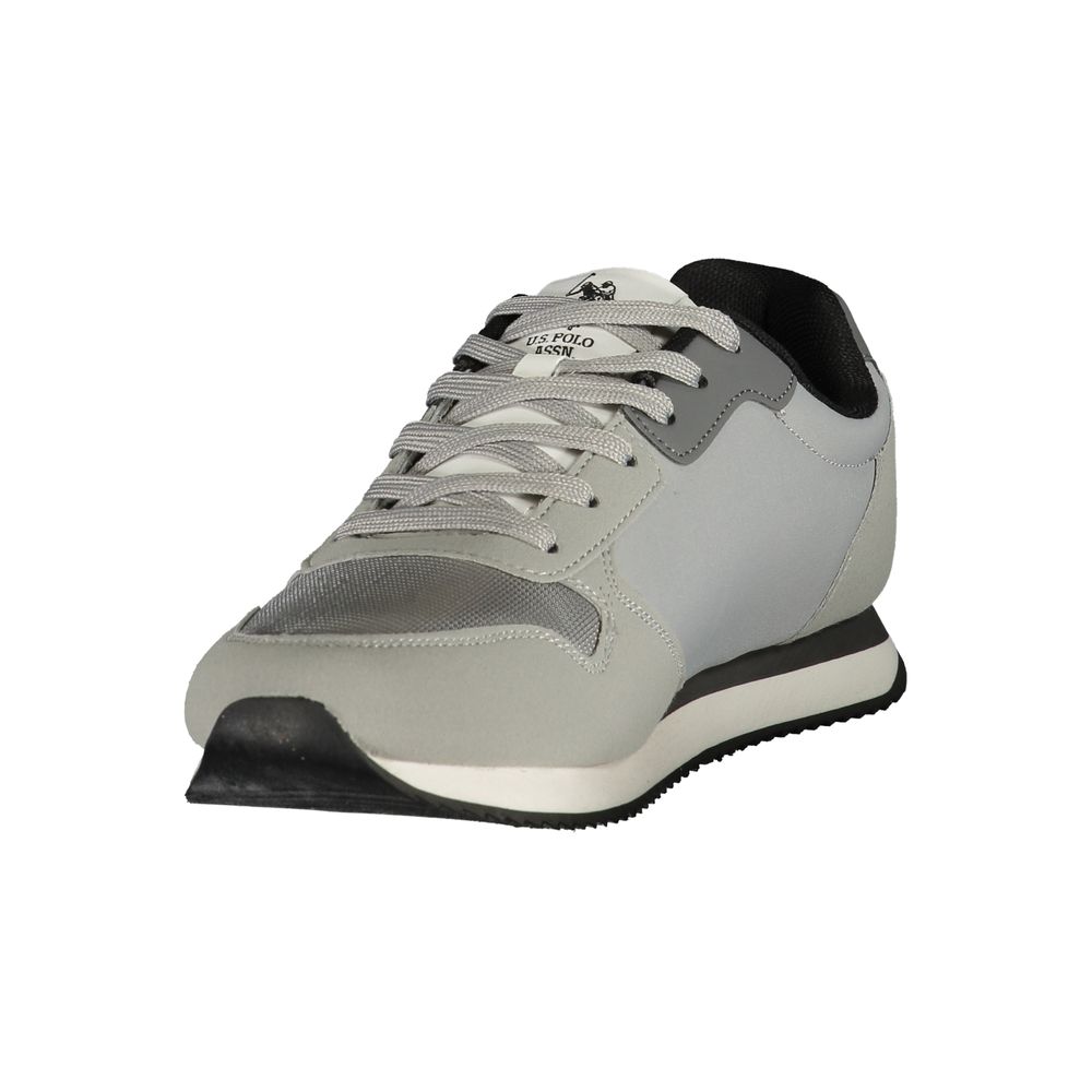 U.S. POLO ASSN. Herren-Sneaker aus dunkelgrauem Polyurethan
