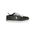 U.S. POLO ASSN. Schwarze Sportschuhe aus Polyester