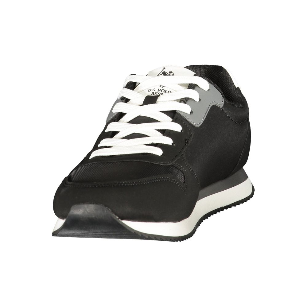 U.S. POLO ASSN. Schwarze Sportschuhe aus Polyester