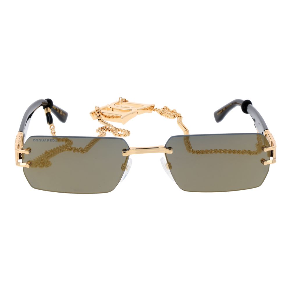 Dsquared² Sonnenbrille aus Goldmetall