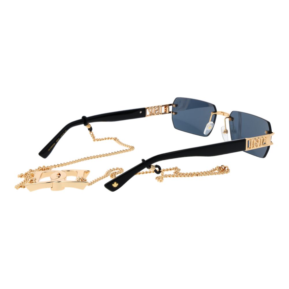 Dsquared² Sonnenbrille aus Goldmetall