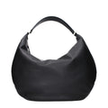 Jimmy Choo Schwarze Leder Umhängetasche