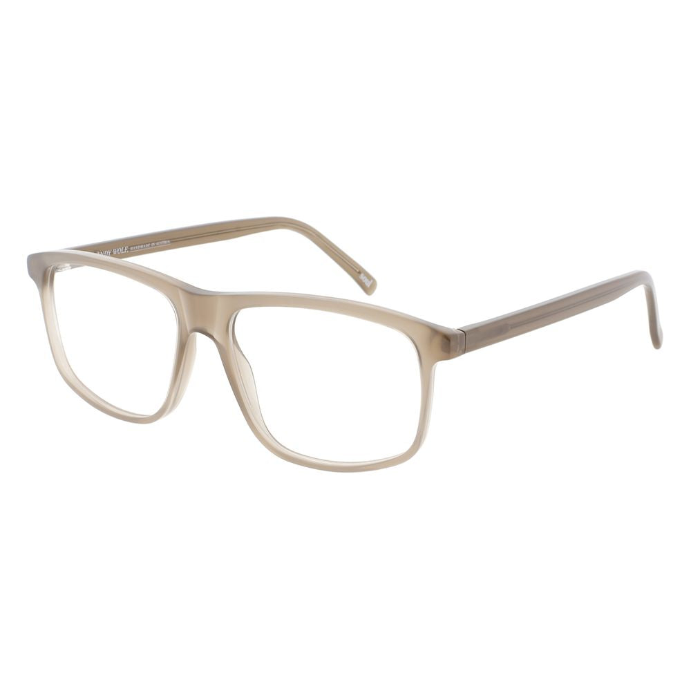 Andy Wolf Beige Acetat Brille (Rahmen)