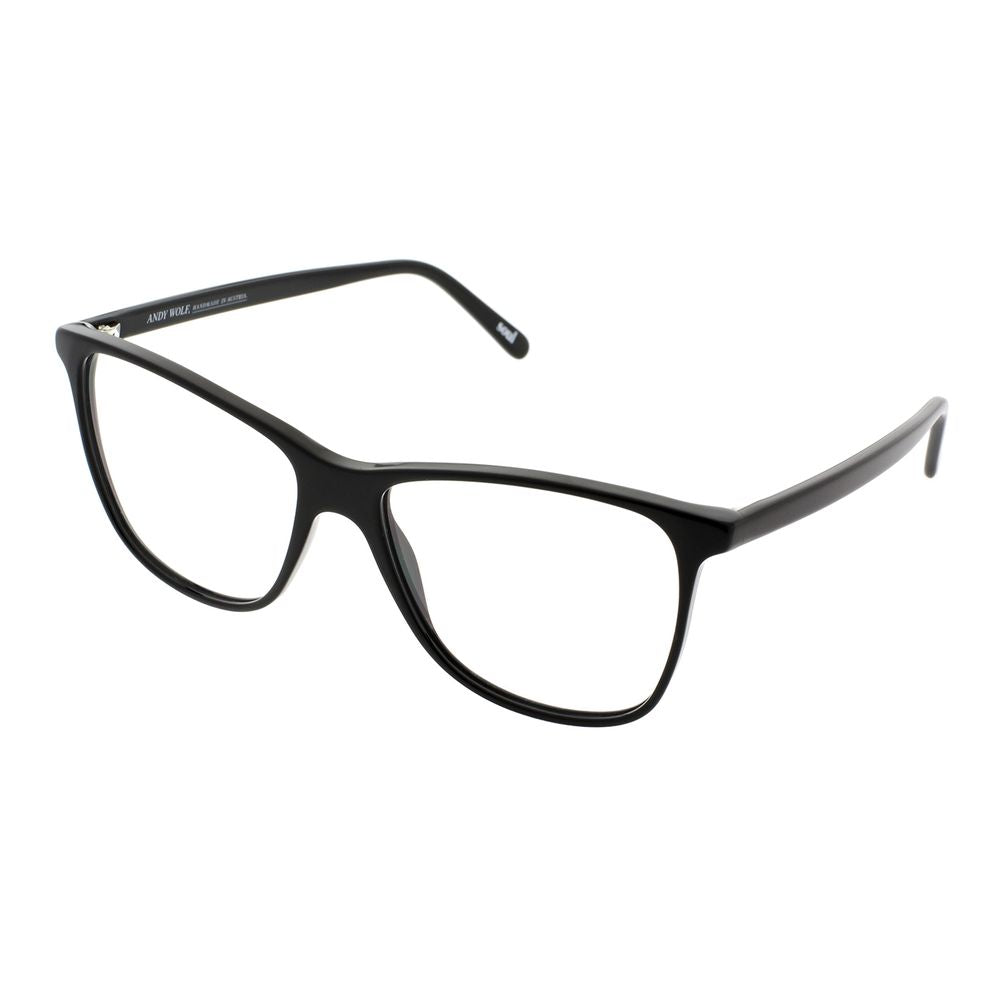 Andy Wolf Schwarze Brille aus Acetat (Gestell)