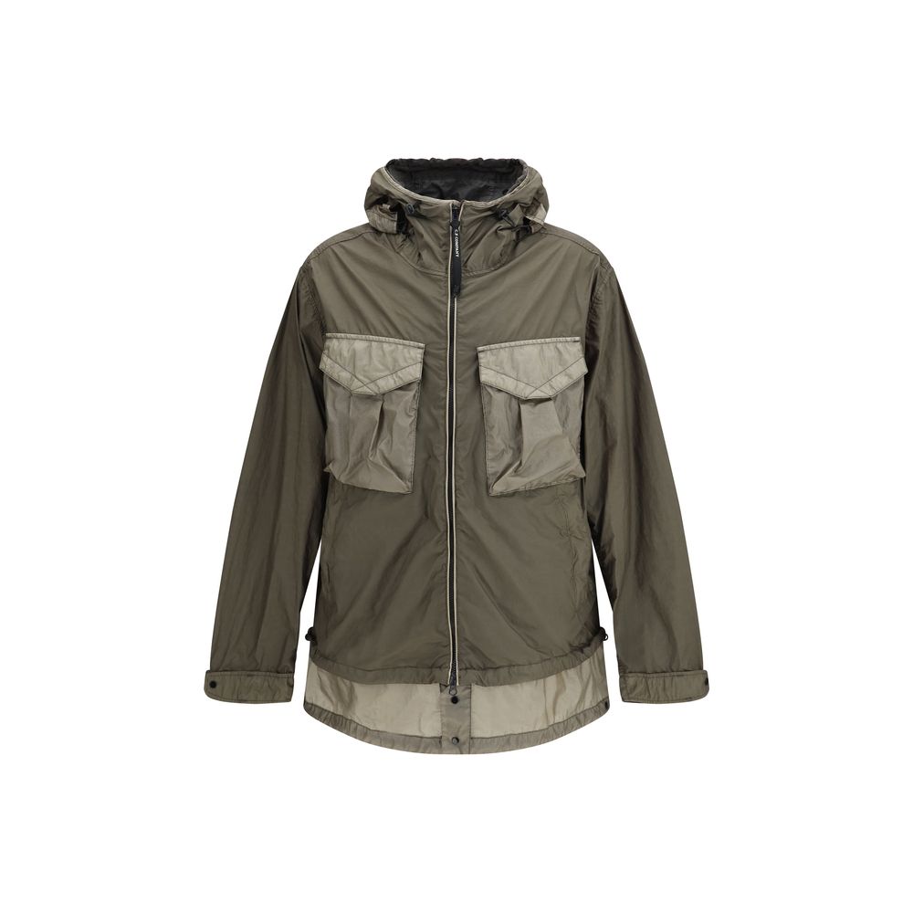 C.P. Company Zweifarbige Polyamid-Shell-Jacke