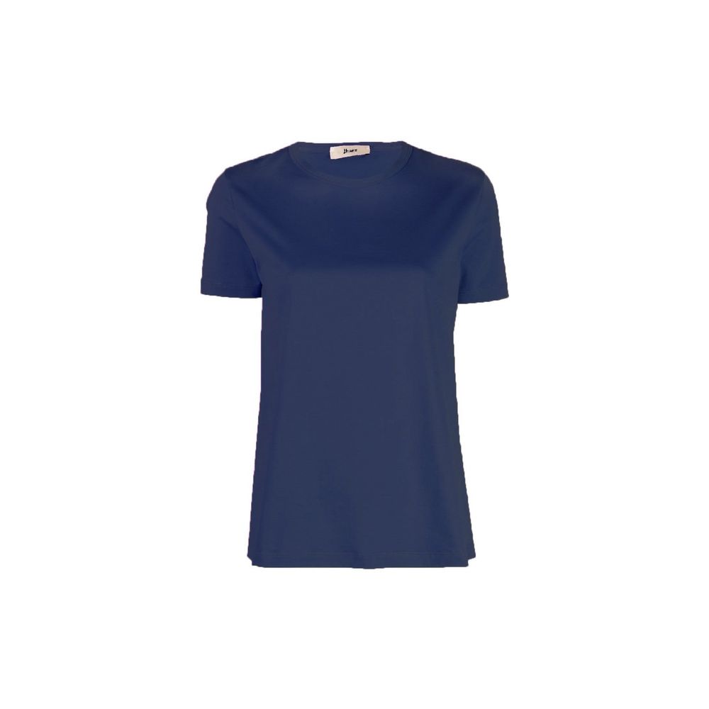 Herno Blaues Baumwoll-T-Shirt