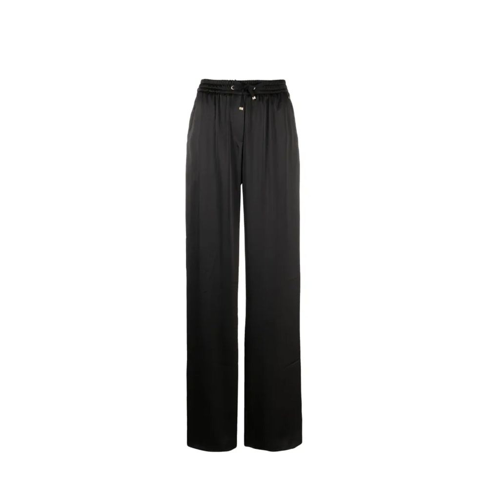 Herno Schwarze Polyamid-Freizeithose