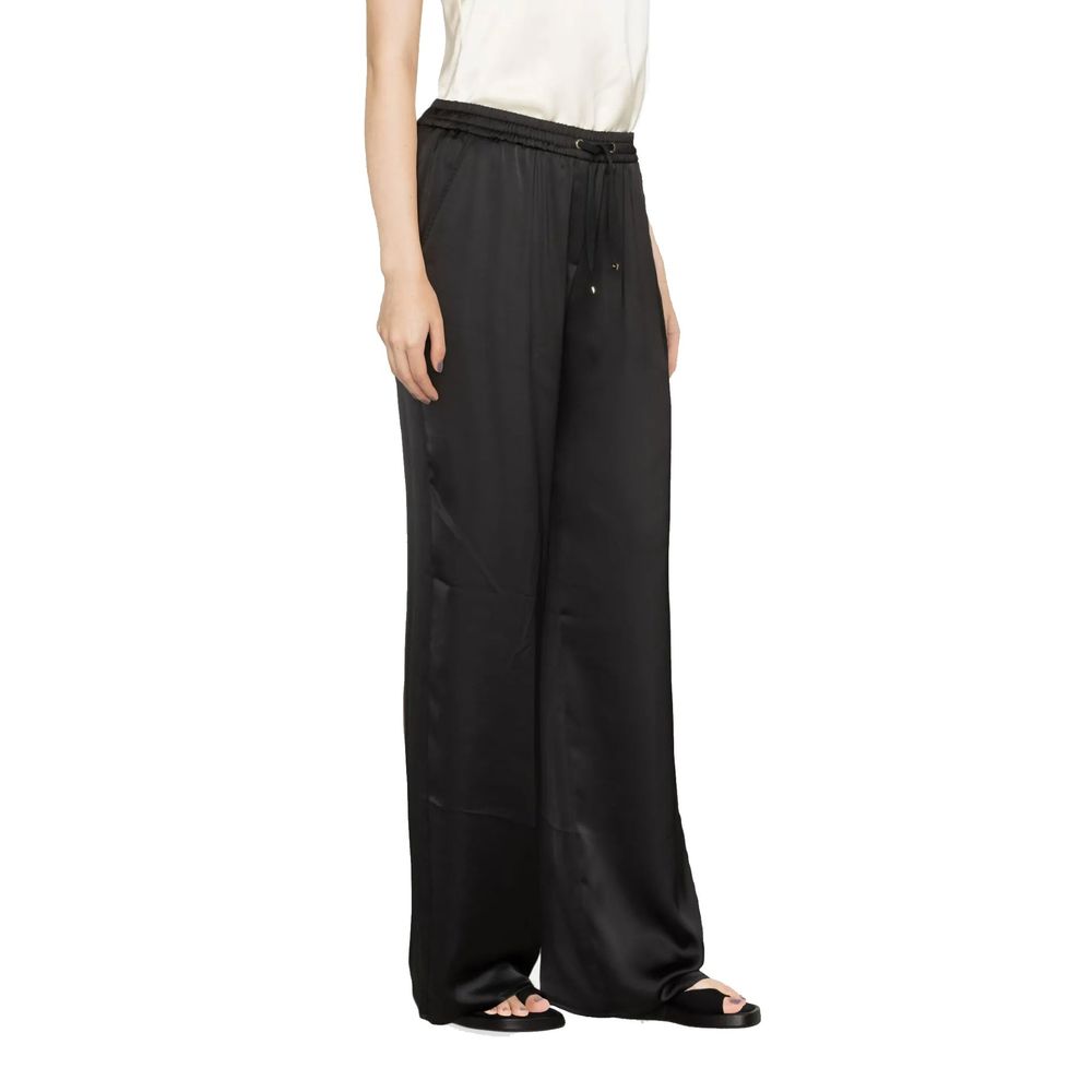 Herno Schwarze Polyamid-Freizeithose