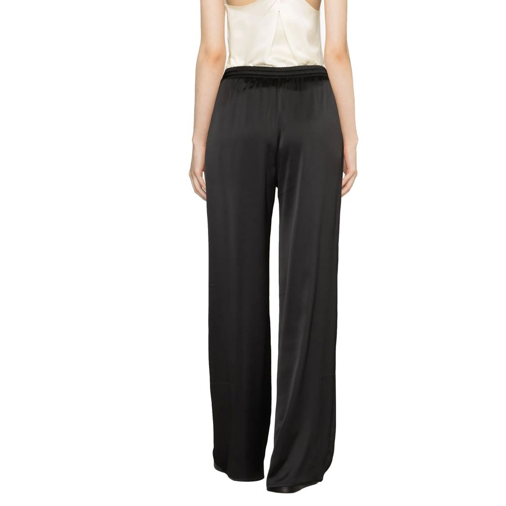 Herno Schwarze Polyamid-Freizeithose
