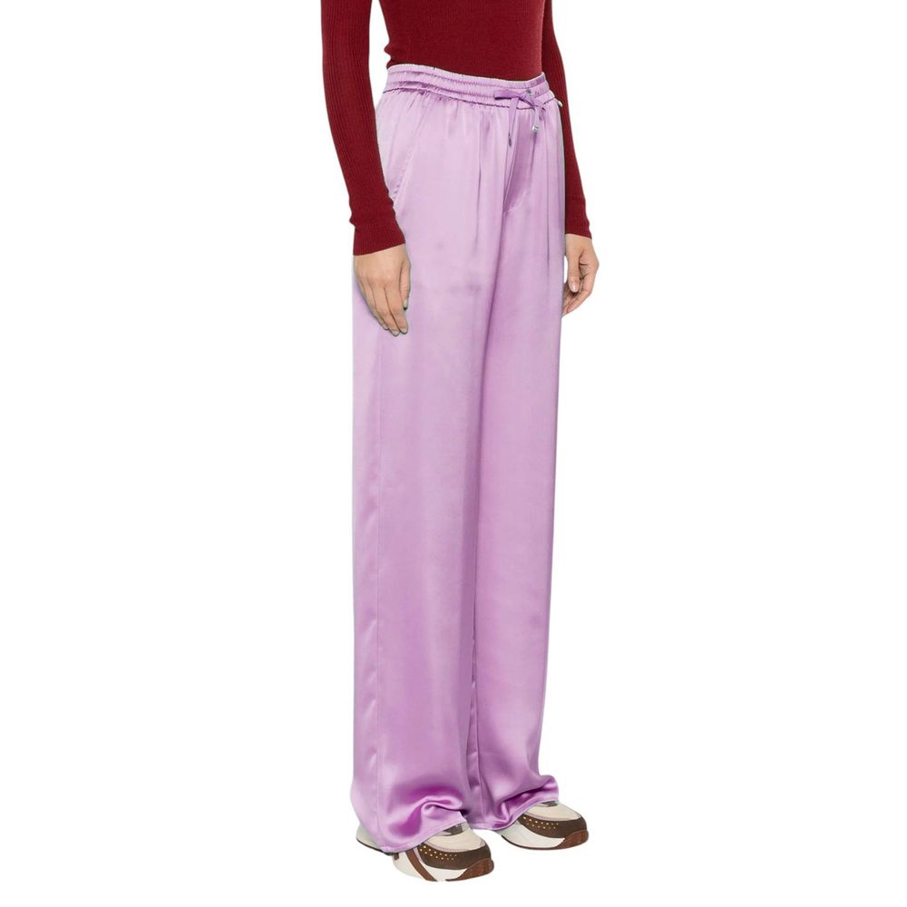 Herno Violette Freizeithose aus Polyester