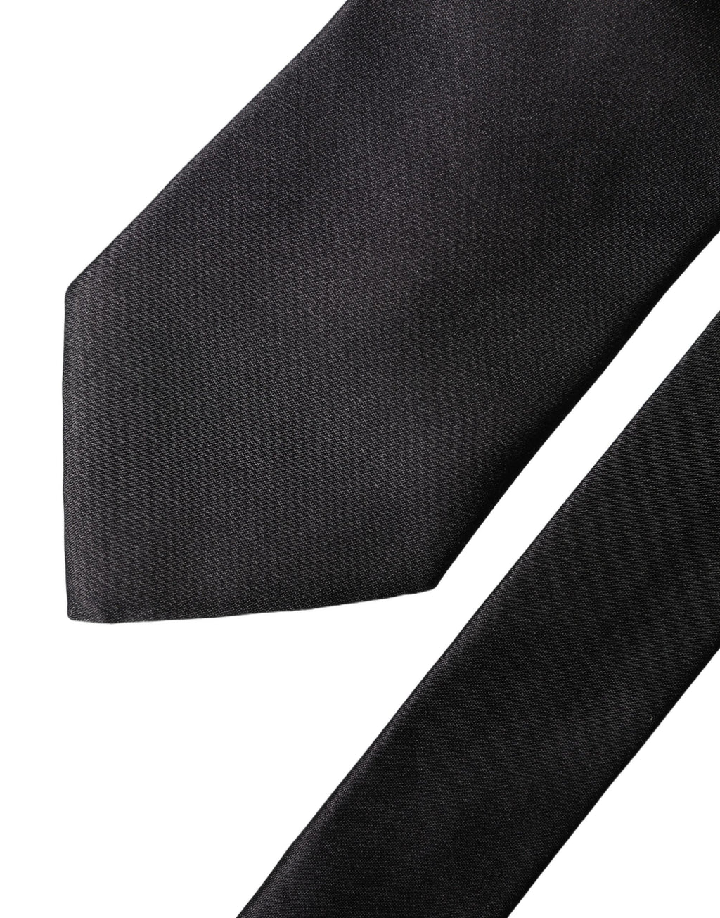Dolce & Gabbana Braune Seidenkrawatte mit Logo-Stickerei, verstellbar für Herren