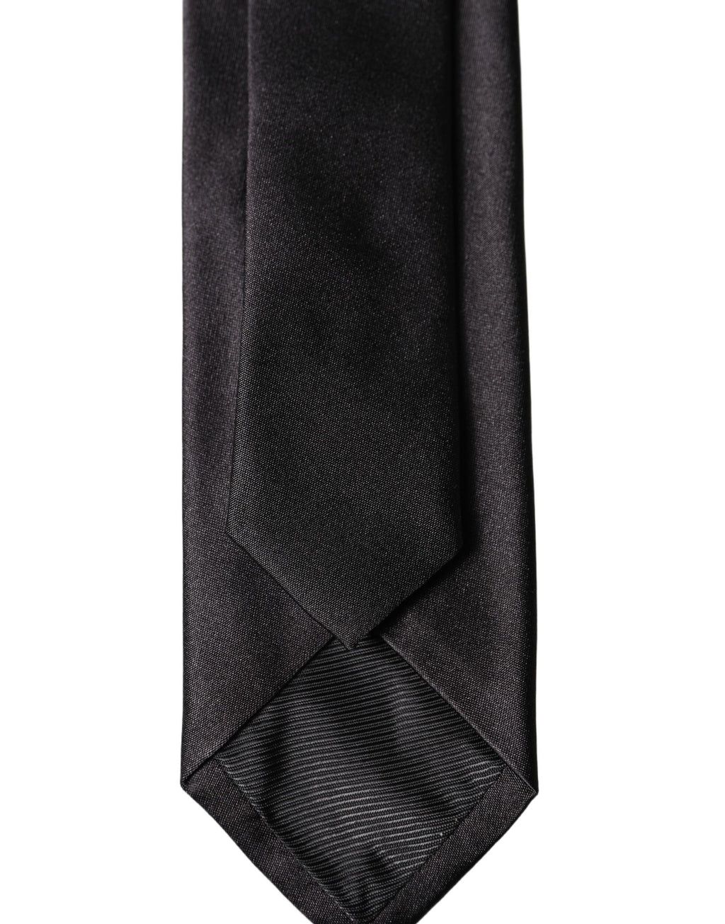 Dolce & Gabbana Schwarze Seidenkrawatte für Herren, 100% Seide, verstellbar