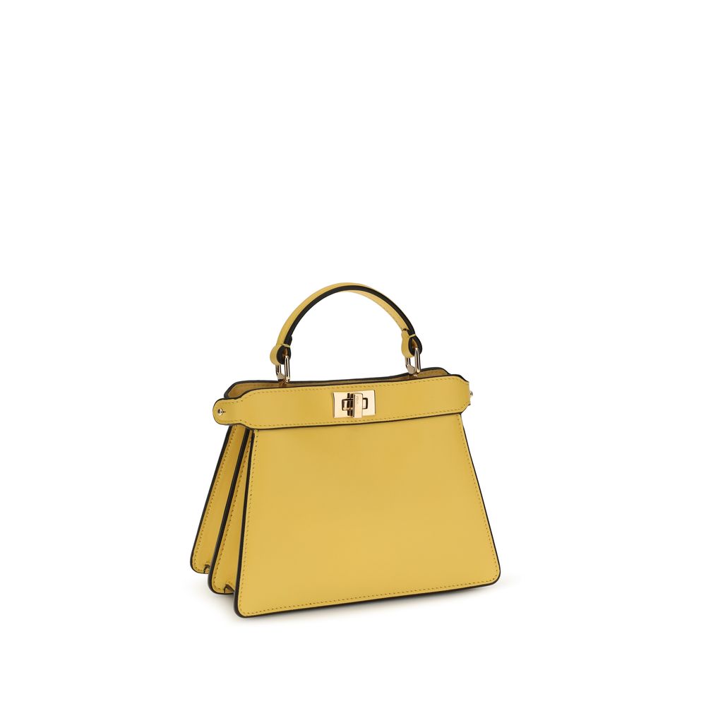 Fendi Schultertasche aus Kalbsleder Bos Taurus in Bicolor