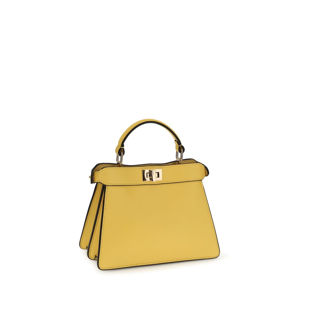 Fendi Schultertasche aus Kalbsleder Bos Taurus in Bicolor