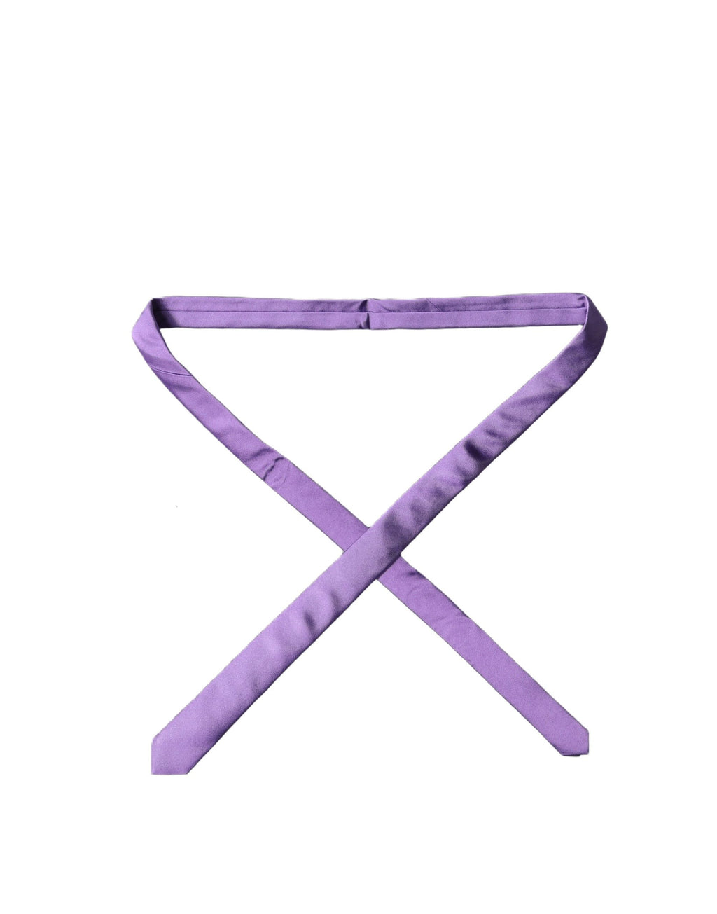 Dolce & Gabbana Violette Seidenkrawatte, 100% Seide, Verstellbar, Herren