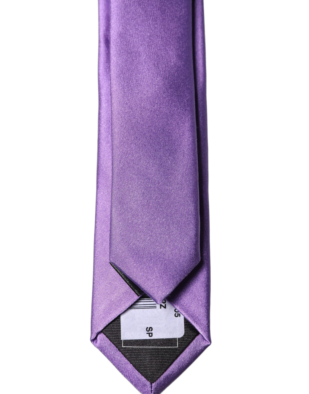 Dolce & Gabbana Violette Seidenkrawatte, 100% Seide, Verstellbar, Herren