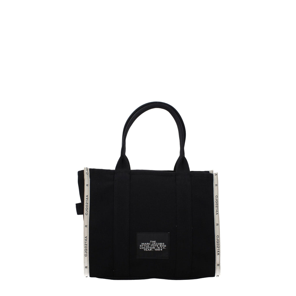Marc Jacobs Schwarze Stoffhandtasche