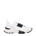 Valentino Garavani Weiße Stoff-Sneaker im Athletic-Look