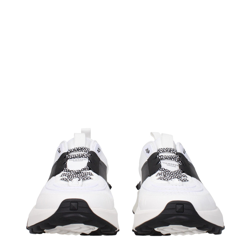Valentino Garavani Weiße Stoff-Sneaker im Athletic-Look