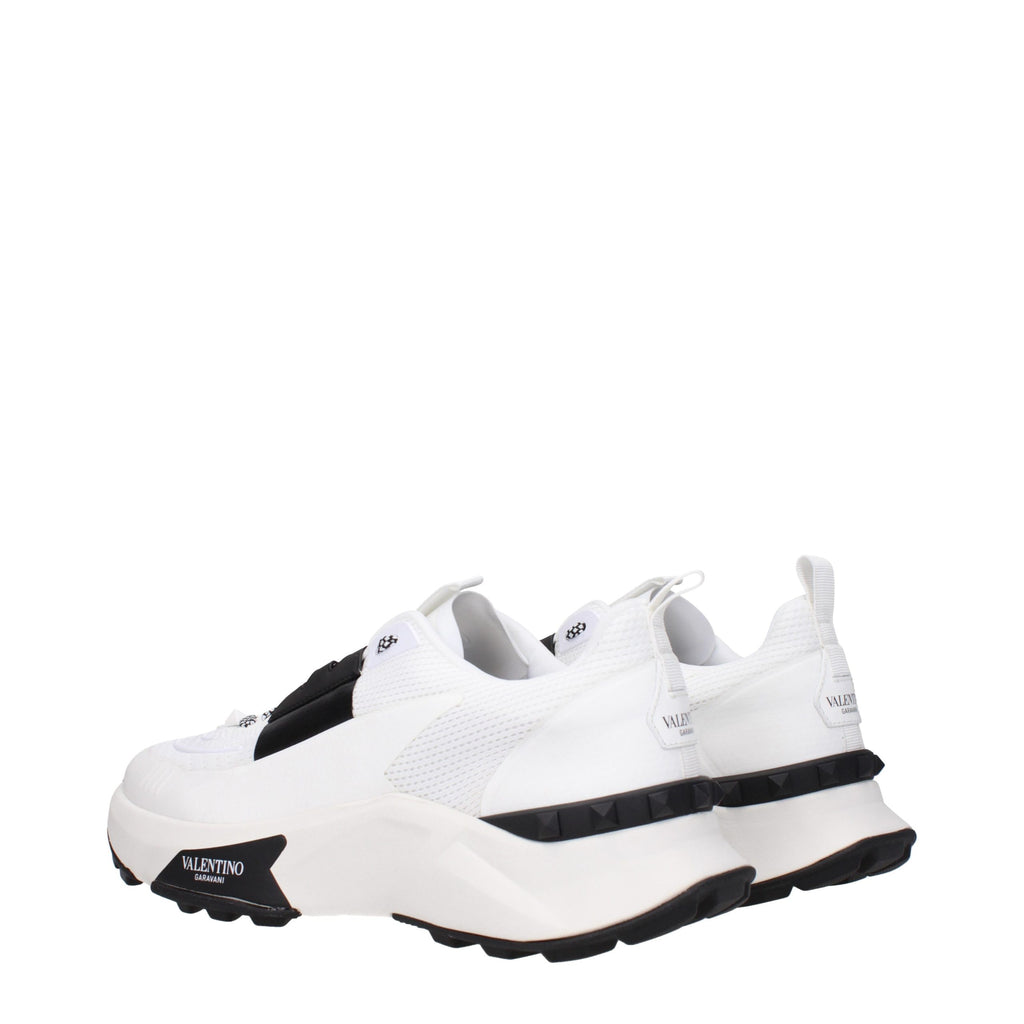 Valentino Garavani Weiße Stoff-Sneaker im Athletic-Look