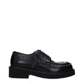 Valentino Garavani Schwarze Oxford- und Derby-Schuhe aus Leder