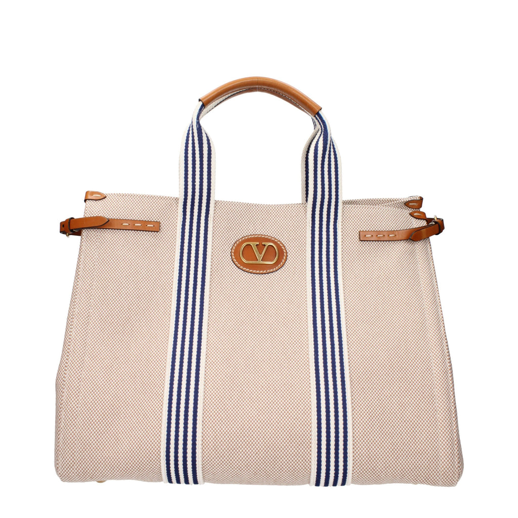 Valentino Garavani Beige Stoff-Handtasche