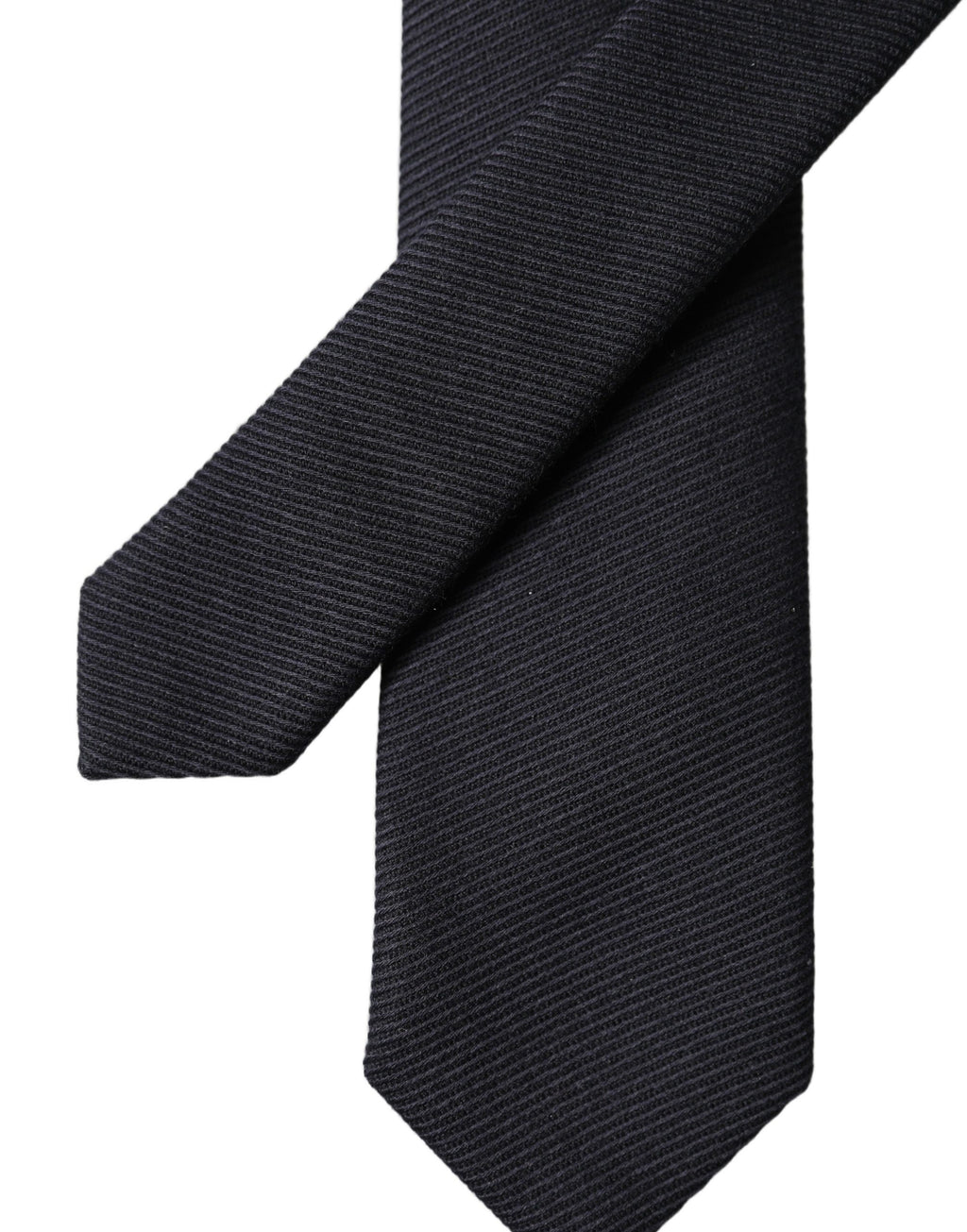 Dolce & Gabbana Schwarze Seidenkrawatte für Herren, 100% Seide, verstellbar