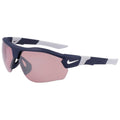 Nike Sonnenbrille mit blauen Einsätzen