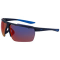 Nike Sonnenbrille mit blauen Einsätzen
