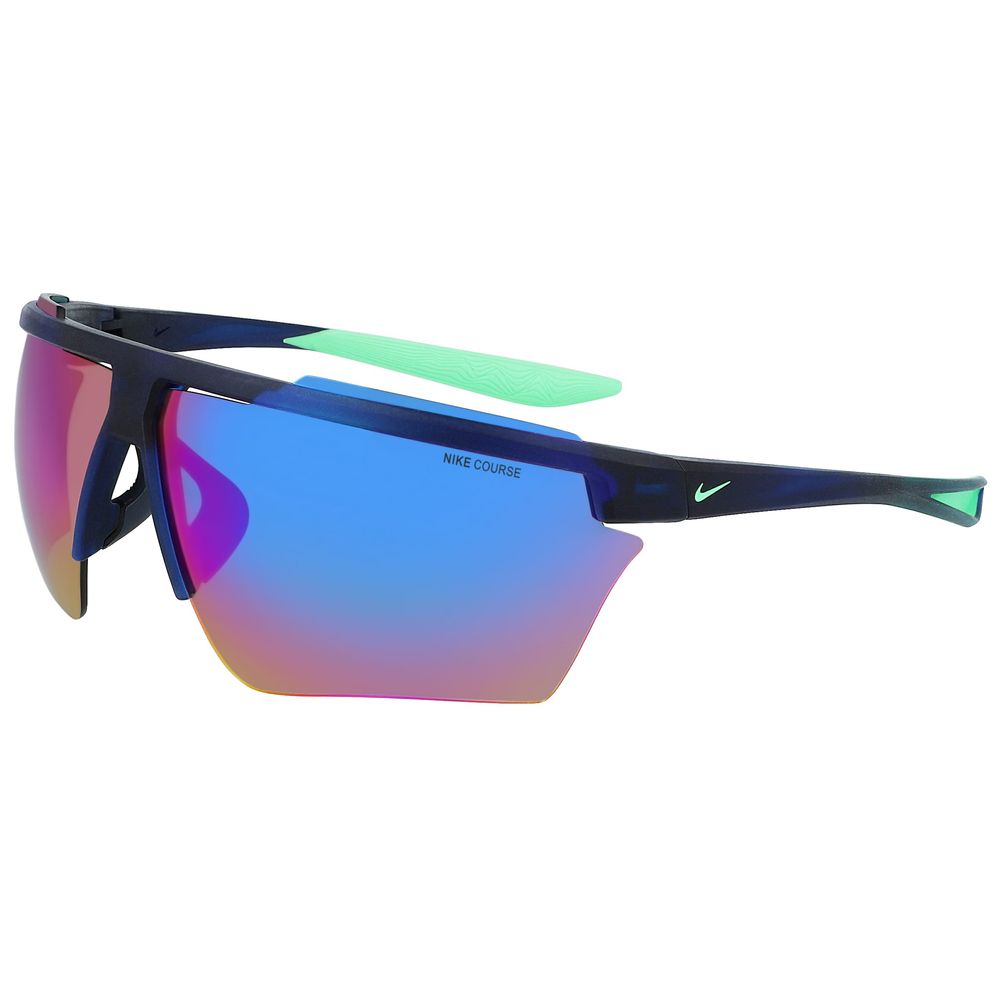 Nike Sonnenbrille mit blauen Einsätzen