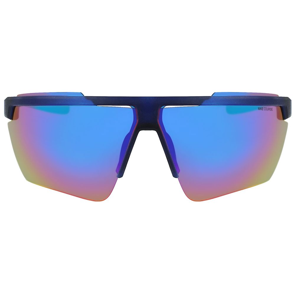 Nike Sonnenbrille mit blauen Einsätzen