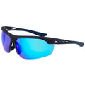 Nike Sonnenbrille mit blauen Einsätzen