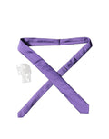 Dolce & Gabbana Violette Seidenkrawatte 100% Seide Verstellbar Herren Krawatte