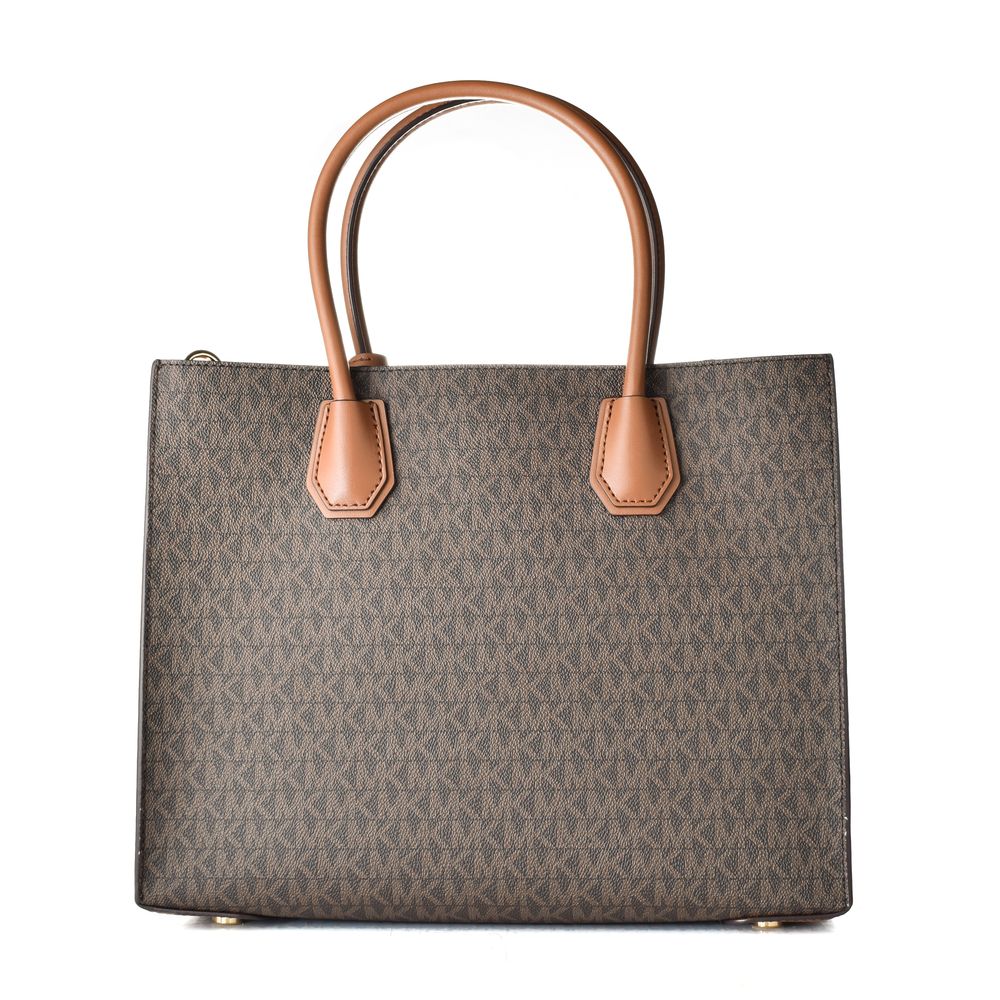 Michael Kors Braune Leder Schultertasche