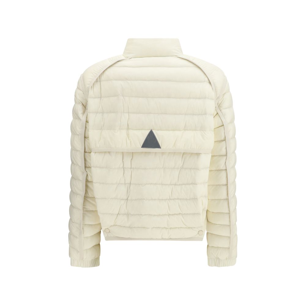 Moncler Grenoble Weiße Polyamid-Jacke