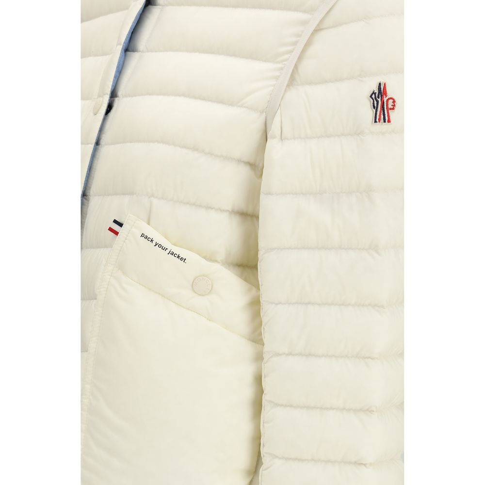 Moncler Grenoble Weiße Polyamid-Jacke