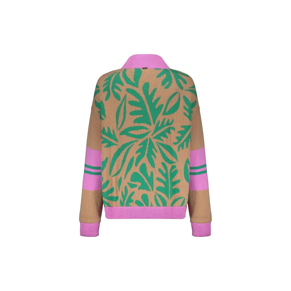 Herno Brauner Kaschmir-Strickjacke