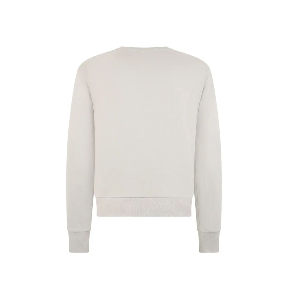 Herno Grauer Baumwollpullover